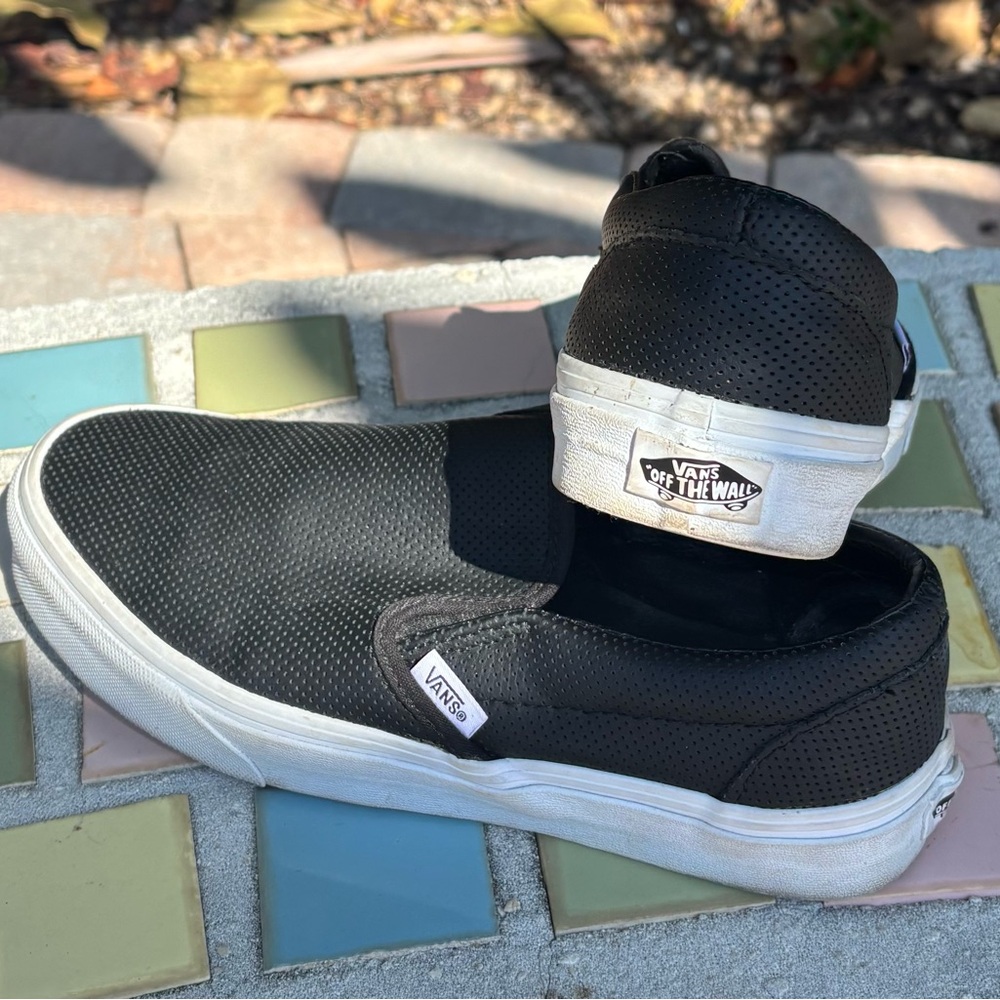 Vans woman’s Black Slip-On Shoes